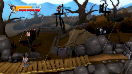 Screenshot of Rocket Knight