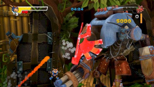 Screenshot of Rocket Knight