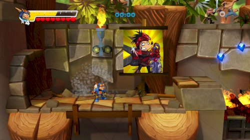 Screenshot of Rocket Knight