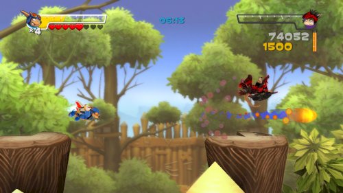 Screenshot of Rocket Knight