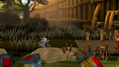 Screenshot of Rocket Knight