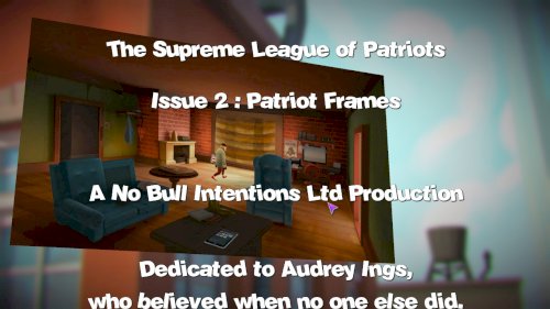 Screenshot of Supreme League of Patriots Issue 2: Patriot Frames