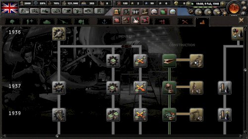 Screenshot of Hearts of Iron IV