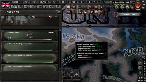 Screenshot of Hearts of Iron IV