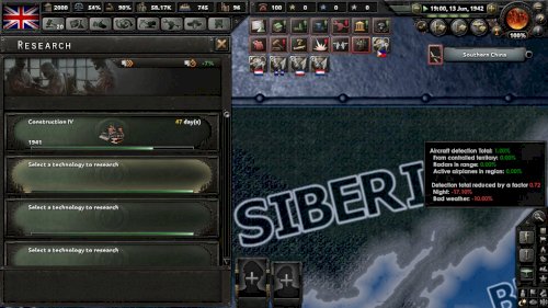 Screenshot of Hearts of Iron IV