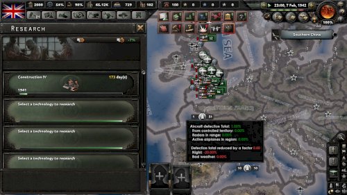 Screenshot of Hearts of Iron IV