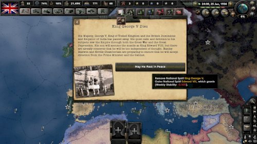 Screenshot of Hearts of Iron IV