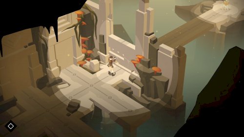 Screenshot of Lara Croft GO