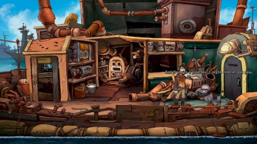 Screenshot of Chaos on Deponia