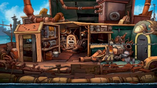Screenshot of Chaos on Deponia