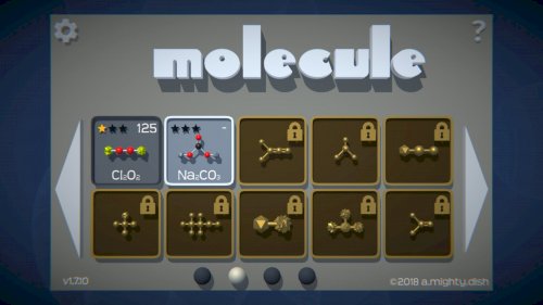 Screenshot of Molecule - a chemical challenge