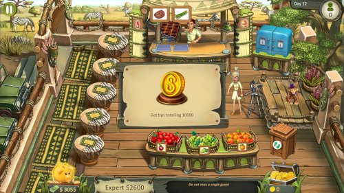 Screenshot of Katy and Bob: Safari Cafe