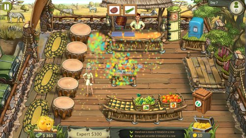 Screenshot of Katy and Bob: Safari Cafe