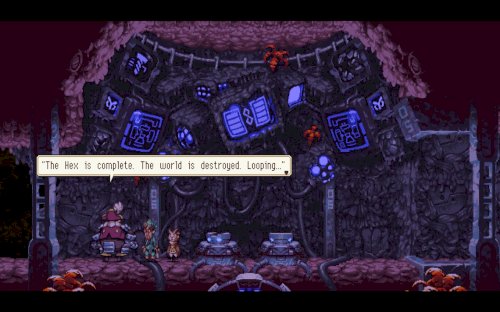 Screenshot of Owlboy