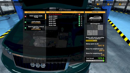 Screenshot of Car Mechanic Simulator 2015