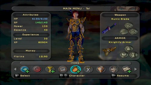 Screenshot of Sudeki