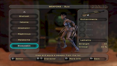 Screenshot of Sudeki