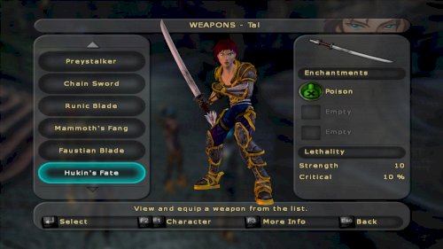 Screenshot of Sudeki