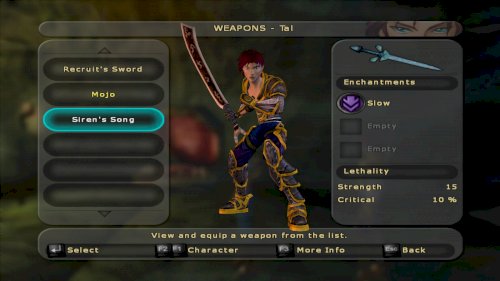 Screenshot of Sudeki