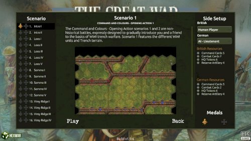 Screenshot of Commands & Colors: The Great War