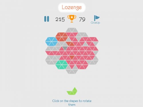 Screenshot of Lozenge