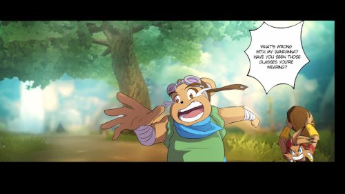 Screenshot of Shiness: The Lightning Kingdom