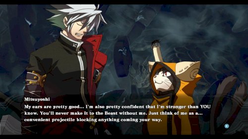 Screenshot of BlazBlue: Chronophantasma Extend