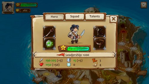 Screenshot of Braveland Pirate