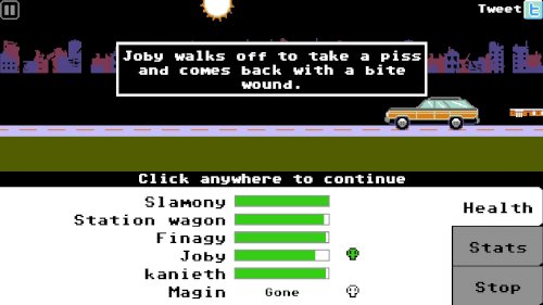 Screenshot of Organ Trail: Director's Cut