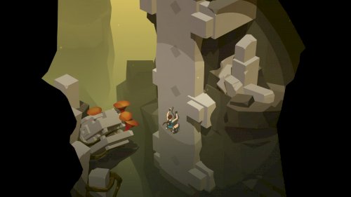 Screenshot of Lara Croft GO