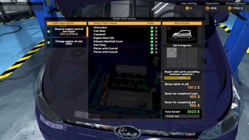 Screenshot of Car Mechanic Simulator 2015