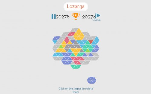 Screenshot of Lozenge