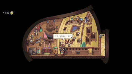 Screenshot of Owlboy