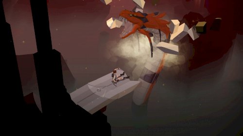 Screenshot of Lara Croft GO