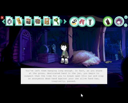 Screenshot of HIVESWAP: ACT 1