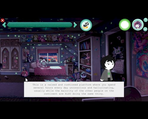 Screenshot of HIVESWAP: ACT 1