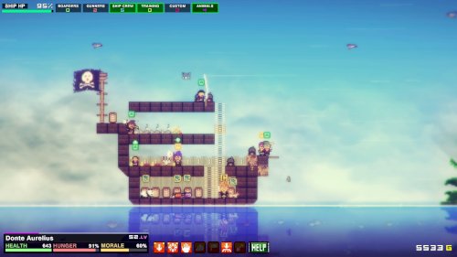 Screenshot of Pixel Piracy