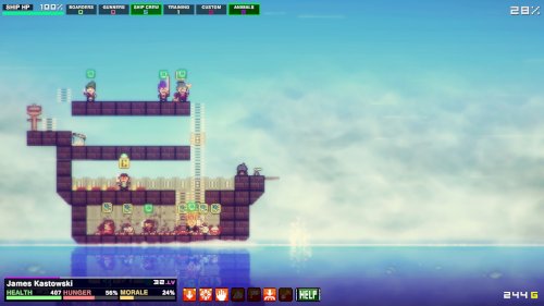 Screenshot of Pixel Piracy