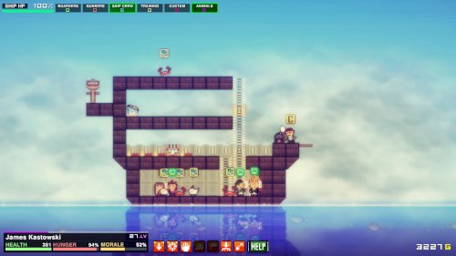 Screenshot of Pixel Piracy