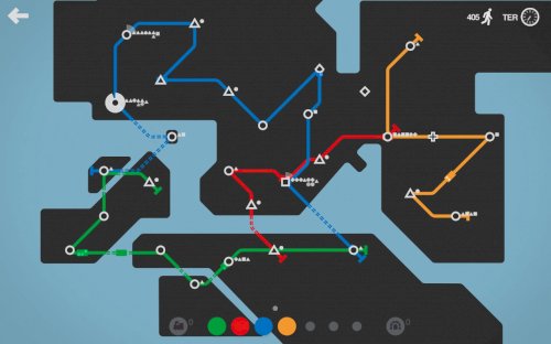 Screenshot of Mini Metro