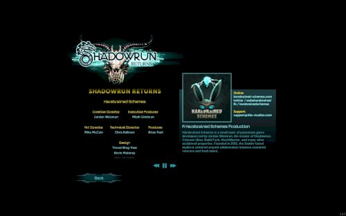 Screenshot of Shadowrun Returns