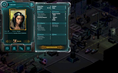 Screenshot of Shadowrun Returns