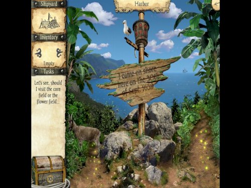 Screenshot of Adventures of Robinson Crusoe