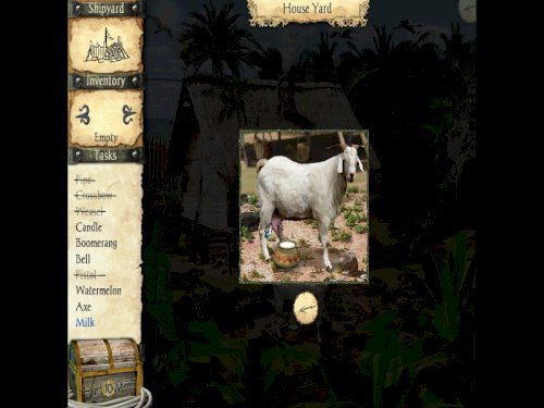 Screenshot of Adventures of Robinson Crusoe