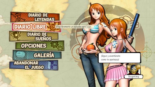 Screenshot of ONE PIECE PIRATE WARRIORS 3