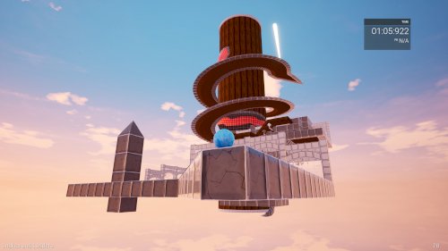 Screenshot of Marble Skies