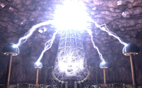 Screenshot of Tesla Effect