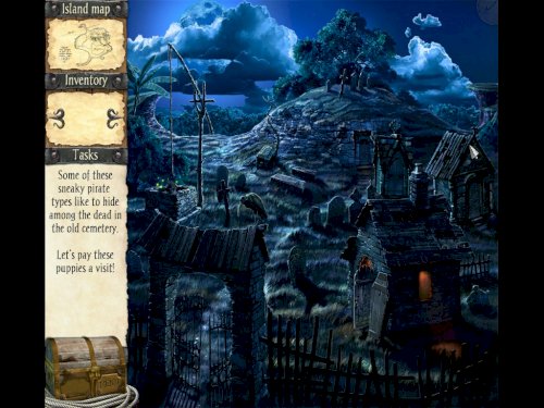 Screenshot of Robinson Crusoe and the Cursed Pirates