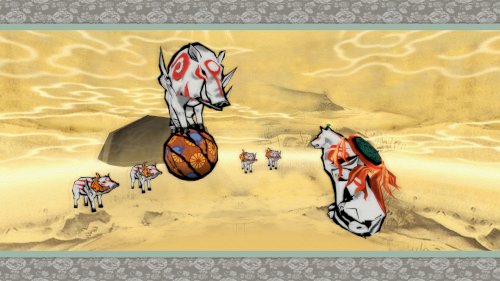 Screenshot of Okami HD