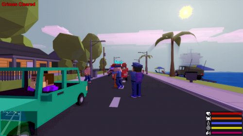 Screenshot of BROKE PROTOCOL: Online City RPG